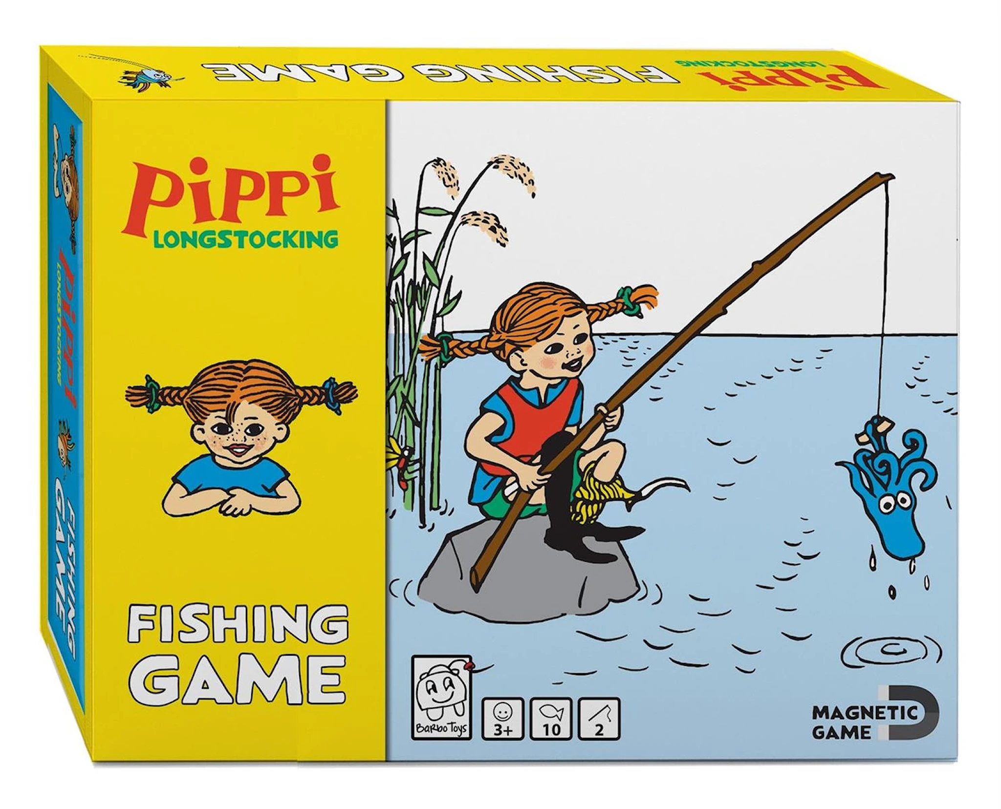 Produktbild för Pippi Långstrump Fiskespel