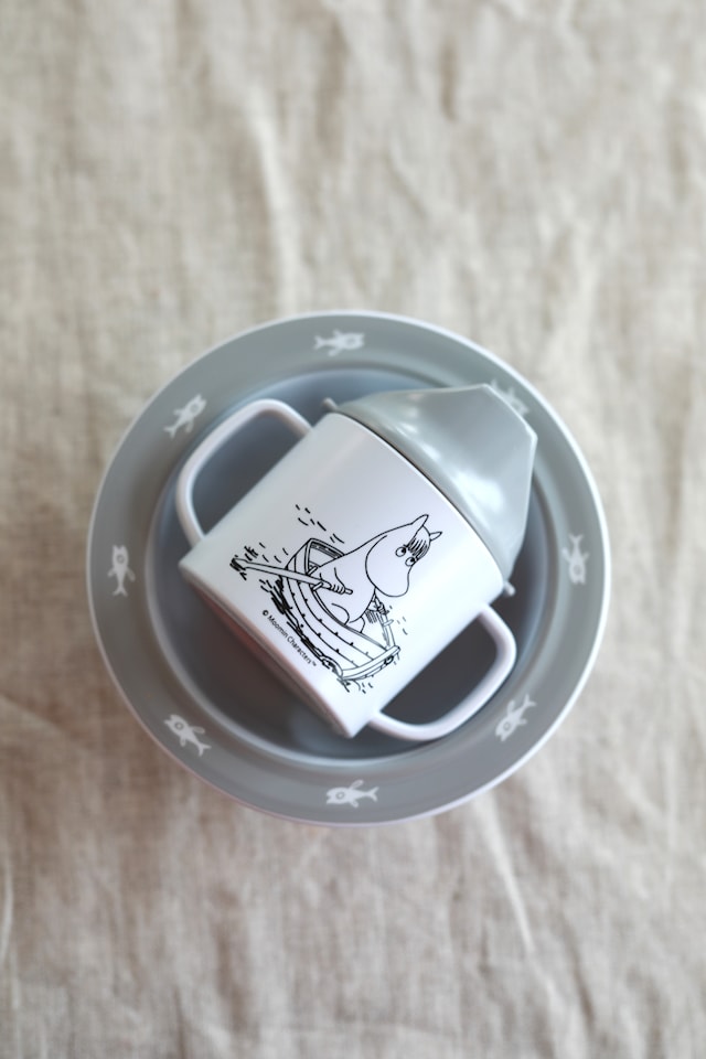 Produktbilde 2 for Mummitrollet Vann & Bad Pipemugg Grå Rätt Start