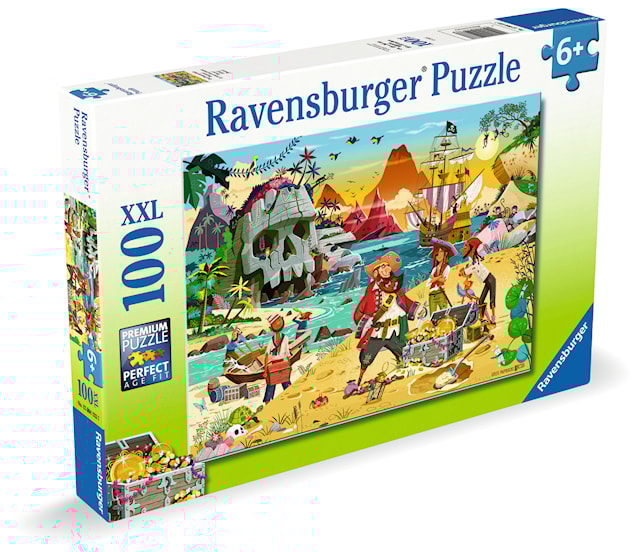 Produktbilde 3 for Skatt 100 XXL-brikker, Ravensburger