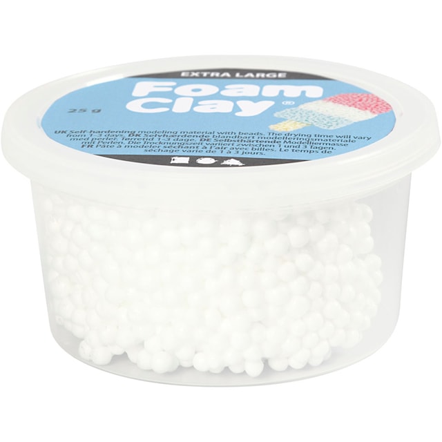 Produktbilde 4 for Foam Clay Extra Large, ass. farger, 5x25 g/ 1 pk.