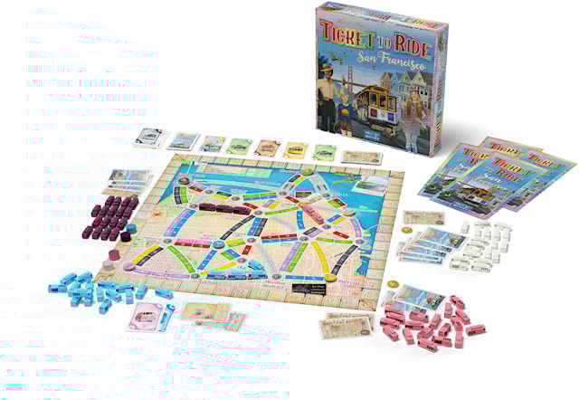 Produktbilde 2 for Spill Ticket To Ride San Francisco (SE/FI/NO/DK)