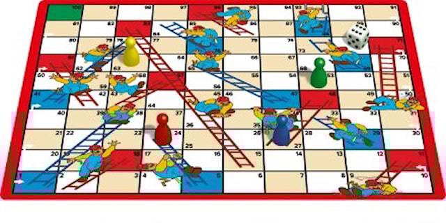 Produktbild 2 för Snakes and Ladders Resespel Tactic (SE/FI/NO/DK/EN)