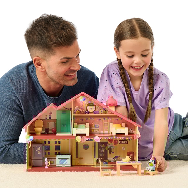 Tuotekuva 4 - Bluey&#39;s Family Party House Playset Bluey