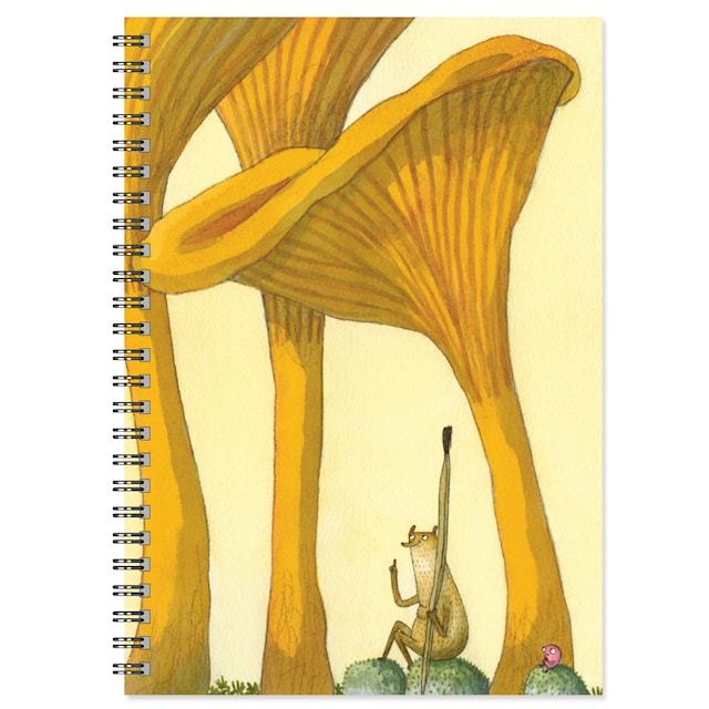 Tuotekuva 1 - Luonnoslehtiö A5 Maria Thore Sumu Kanttarelli Gullers