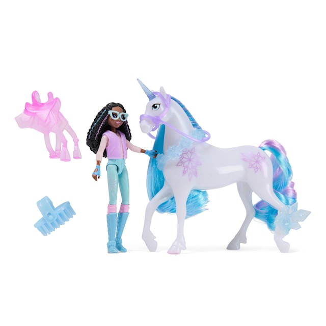 Produktbilde 1 for Unicorn Academy Motedukke og Hest Layla og Glacier