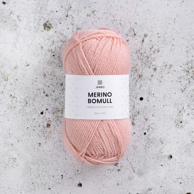 Merinopuuvilla 50 g Tickled Pink (22) Järbo