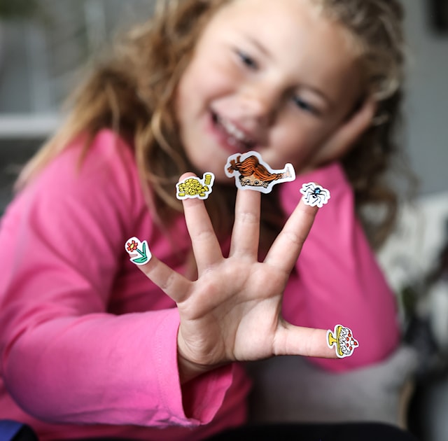 Produktbilde 2 for Pippi Stickers Micki