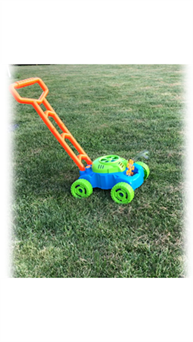 Produktbild 2 för Såpbubbelmaskin Gräsklippare