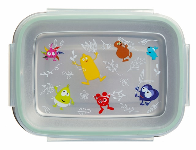 Tuotekuva 2 - Babblarna Ruokailurasia terästä Teddykompaniet