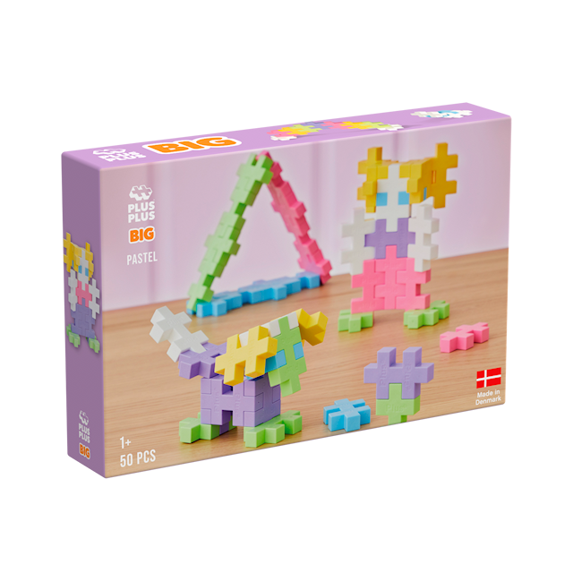 Tuotekuva 1 - Plus-Plus BIG Pastelli 50 palaa