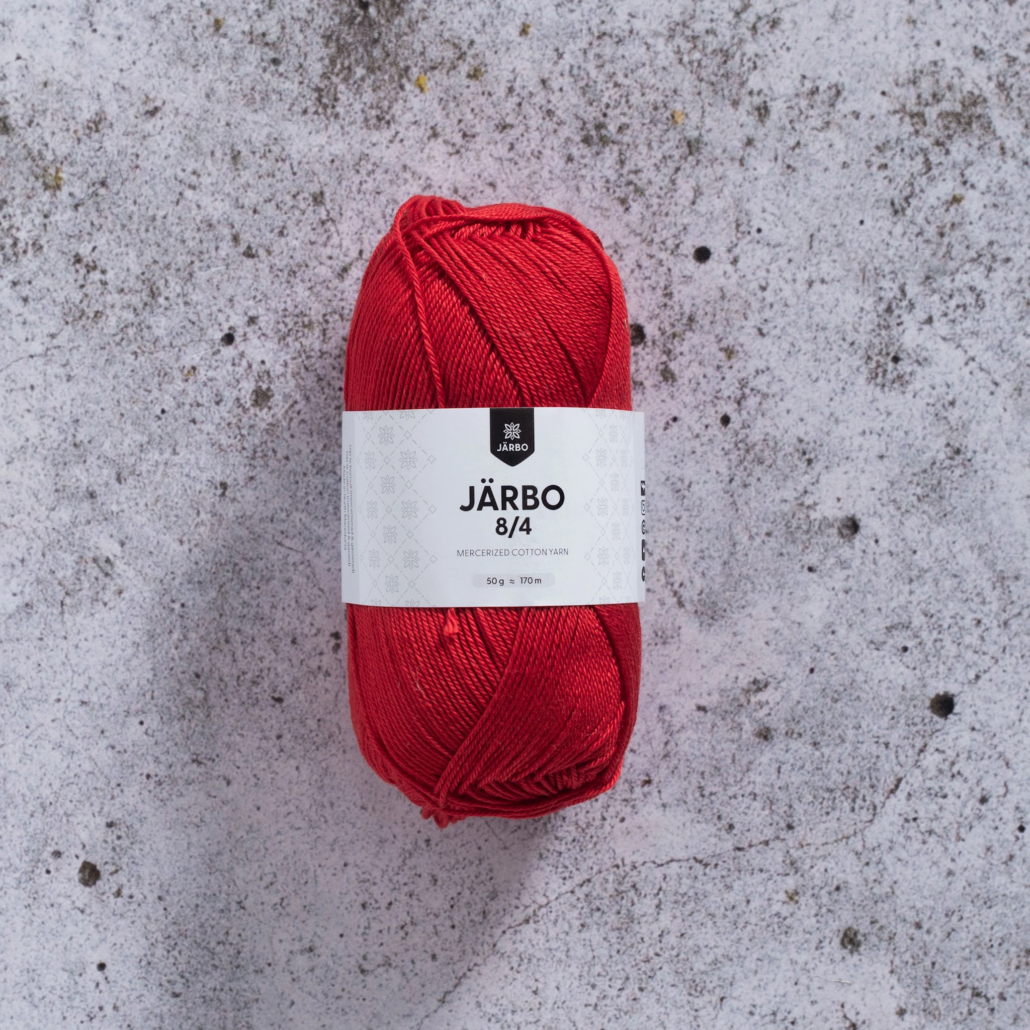 Produktbild för 8/4 Bomullsgarn 50 g  Järbo