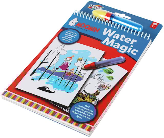 Produktbild 1 för Målarbok Water Magic Mumin Galt