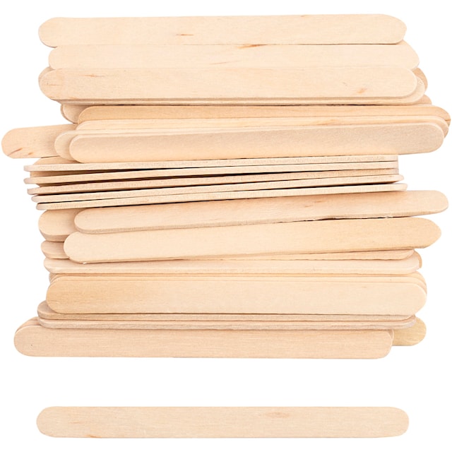 Produktbilde 1 for Ispinner, L: 11,5 cm, B: 10 mm, natur, 30 stk./ 1 pk.