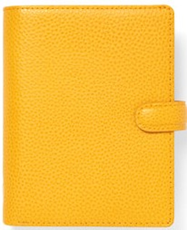 Tuotekuva 1 - Systemikalenteri Pocket Finsbury Keltainen Filofax