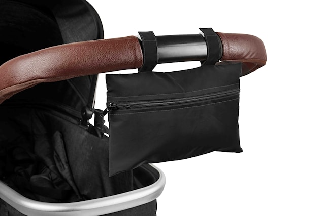 Tuotekuva 2 - Sadesuoja Musta Yleismalli Fresh Kidin Yksipyöräiselle Vaunulle