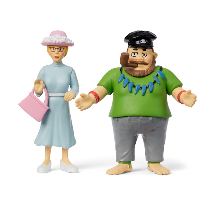 Produktbild 1 för Efraim och Prussiluskan Figurset, Pippi Långstrump