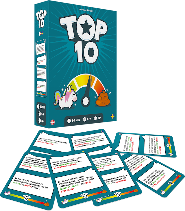 Produktbild 4 för Top 10 (DK/SE)