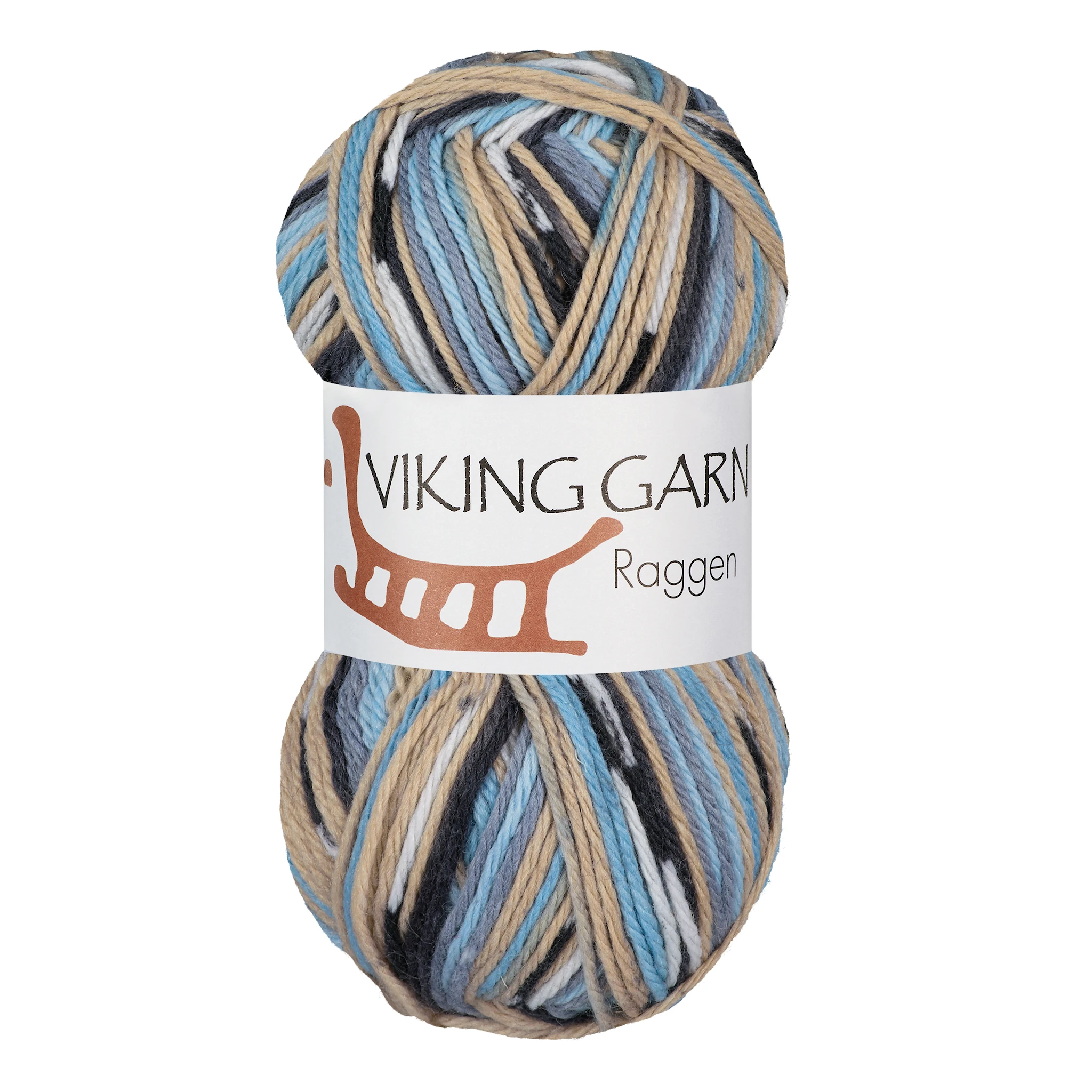 Produktbilde for Raggen garn ullmiks150 g Viking Garn