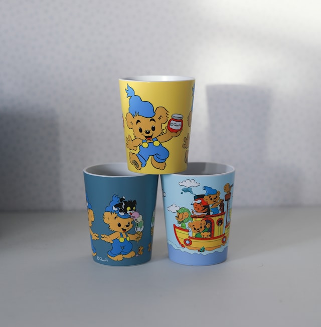 Tuotekuva 2 - Bamse Juomapullo Lasi Rätt Start