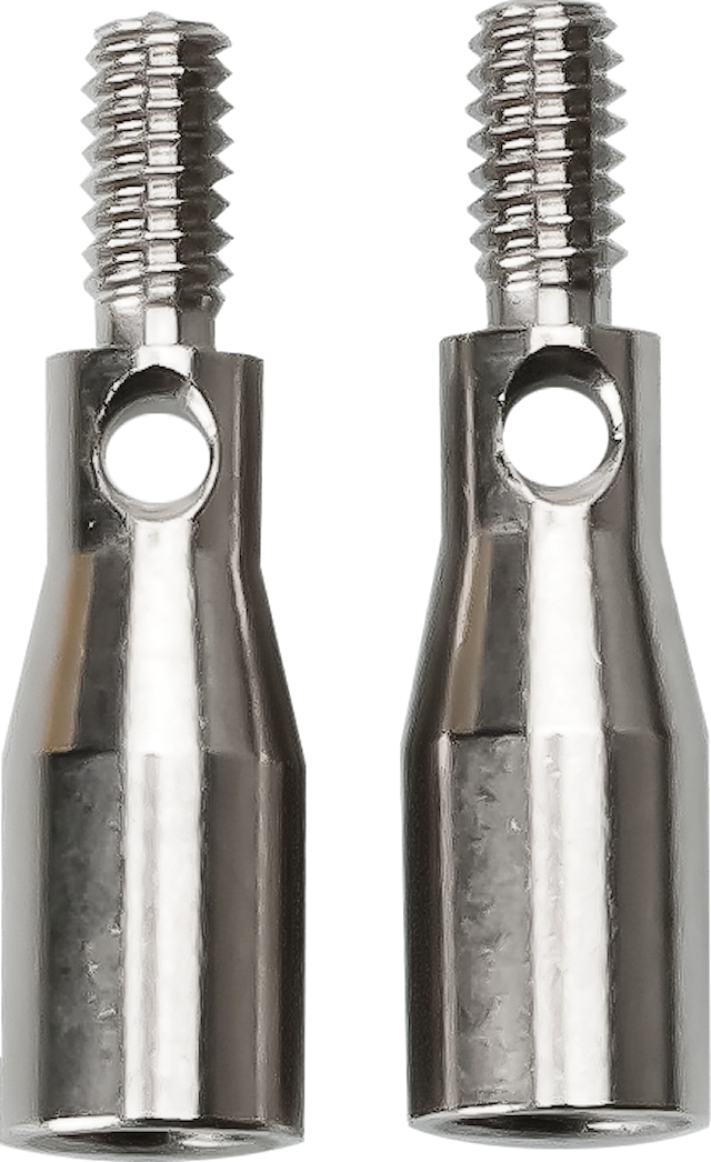 Produktbild 2 för Utbytbar adapter, [S] sticka till [M] kabel, (2 st) ChiaoGoo