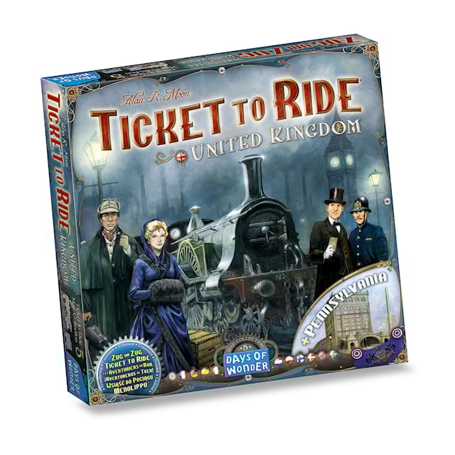 Spill Ticket To Ride, UK Expansion