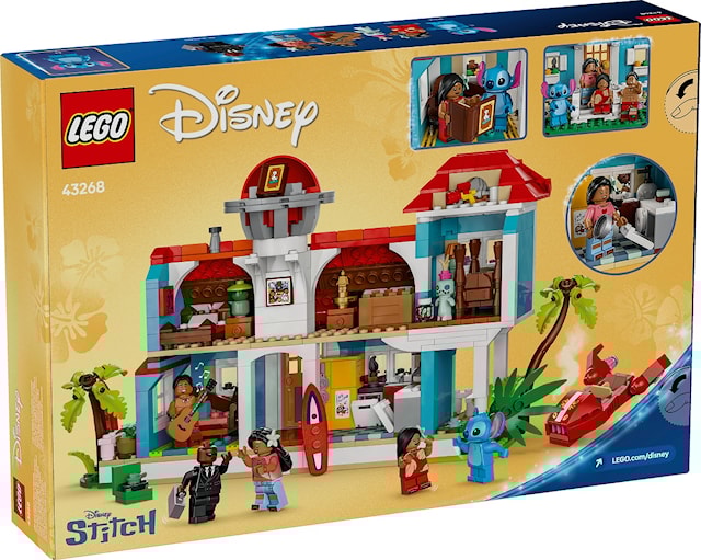 Produktbilde 3 for Strandhuset til Lilo og Stitch LEGO® Disney Classic (43268)