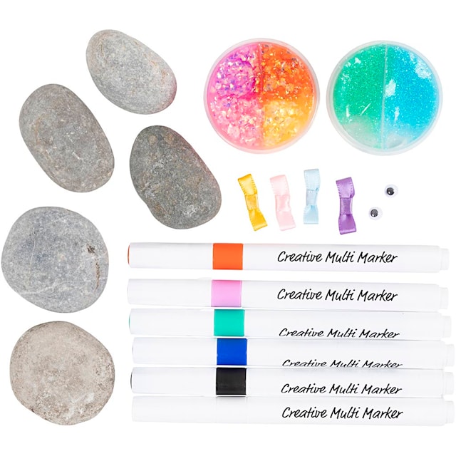 Produktbild 4 för Pysselset - Monster Stendekoration, Creativ Company