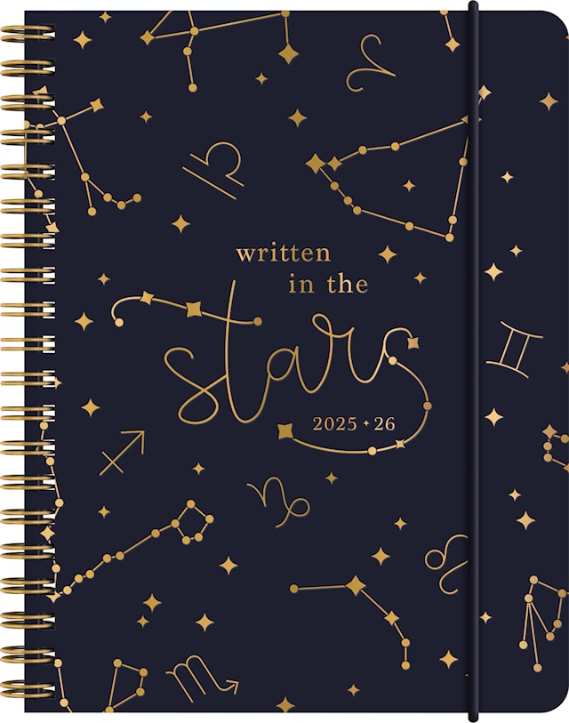 Produktbild 1 för Kalender 25/26 A6 Stars 18 mån Almanacksförlaget