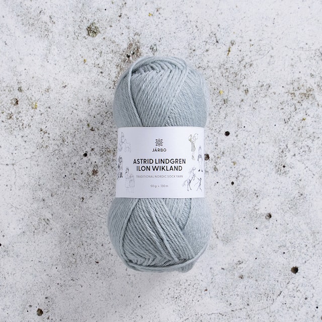 Astrid Lindgren Ilon Wikland Garn 50g Saltkråkan grå 102 Järbo