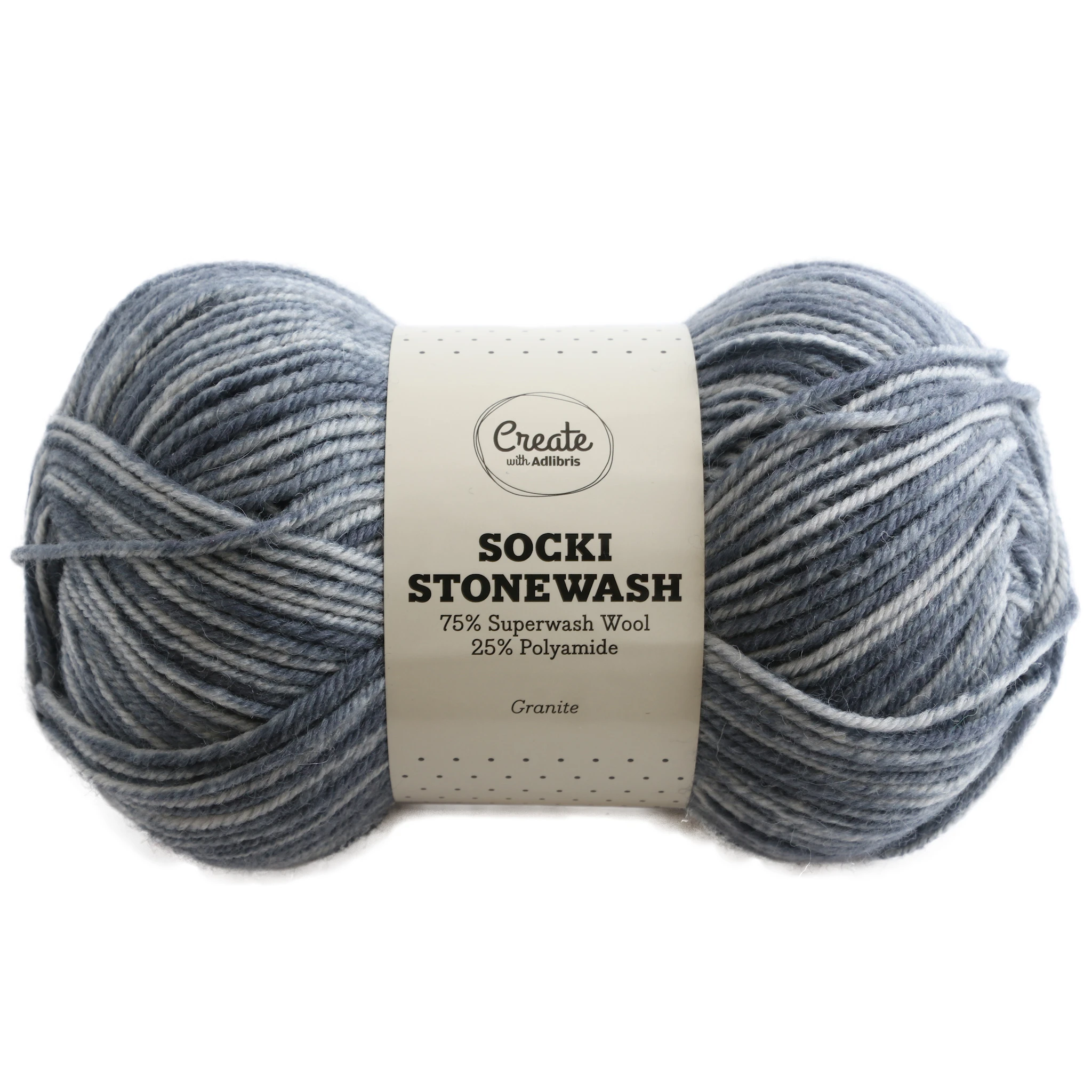 Produktbild för Socki Stonewash 100 g Adlibris
