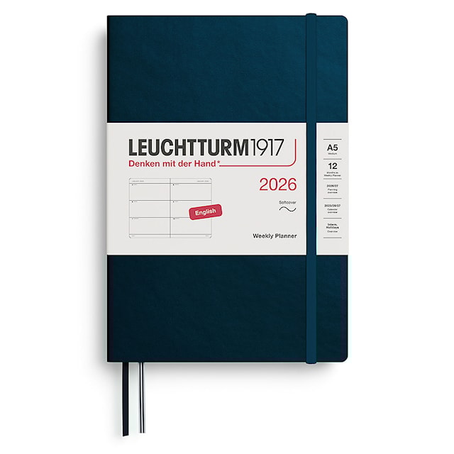 Weekly Planner 2026 A5 Soft Deep Sea Leuchtturm1917