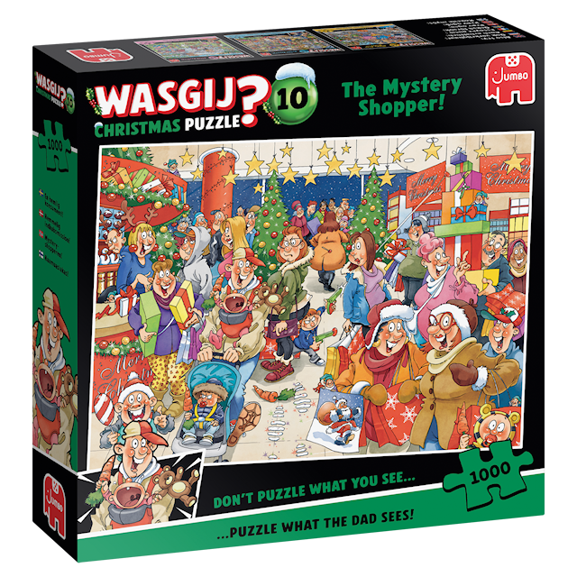 Produktbilde 3 for Wasgij Christmas 10 - Mystery Shopper! Puslespill 1000 brikker