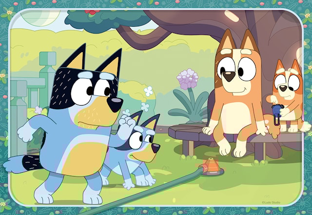 Produktbild 3 för Bluey Pussel 2x12 bitar, Ravensburger