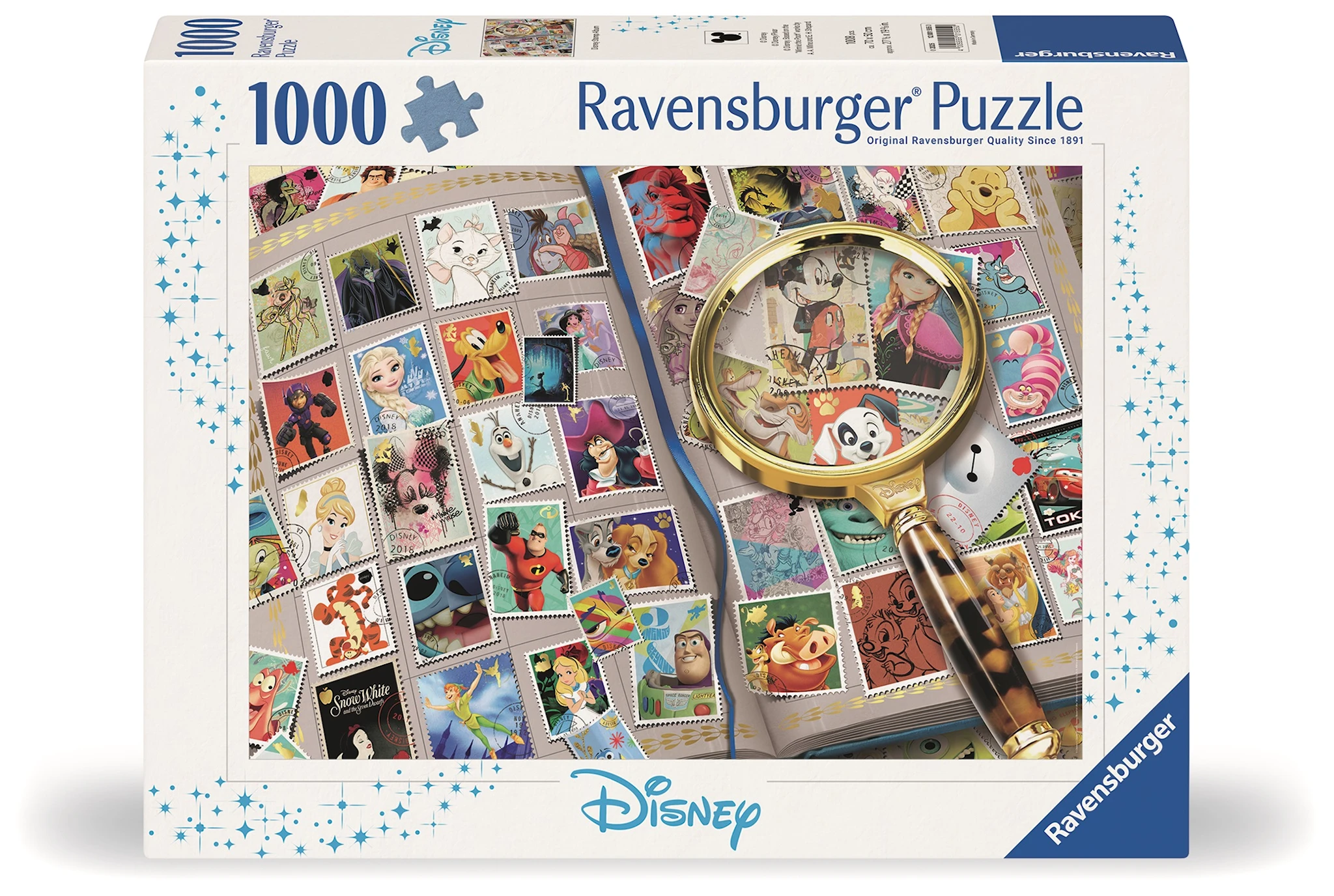 Tuotekuva ille Disney Stamp Album palapeli 1000 palaa Ravensburger