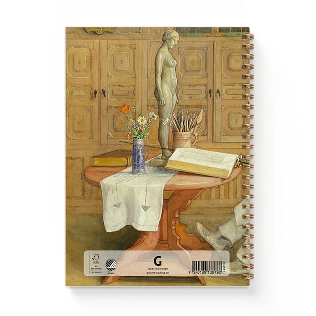 Produktbild 3 för Anteckningsbok A5 Carl Larsson