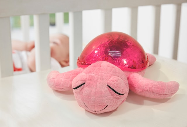 Produktbilde 3 for Nattlampe Tranquil Skilpadde Rosa