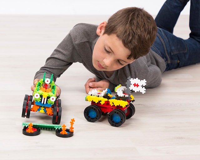 Produktbild 2 för Plus-Plus Go! Monster Trucks