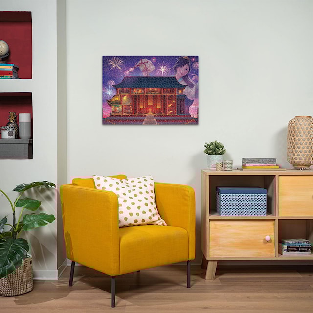 Produktbilde 4 for Disney slott Mulan 1000 Puslespill brikker, Ravensburger