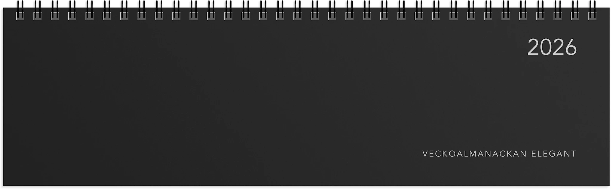 Tuotekuva ille Kalender 2026 Veckoalmanackan Elegant Svart Burde