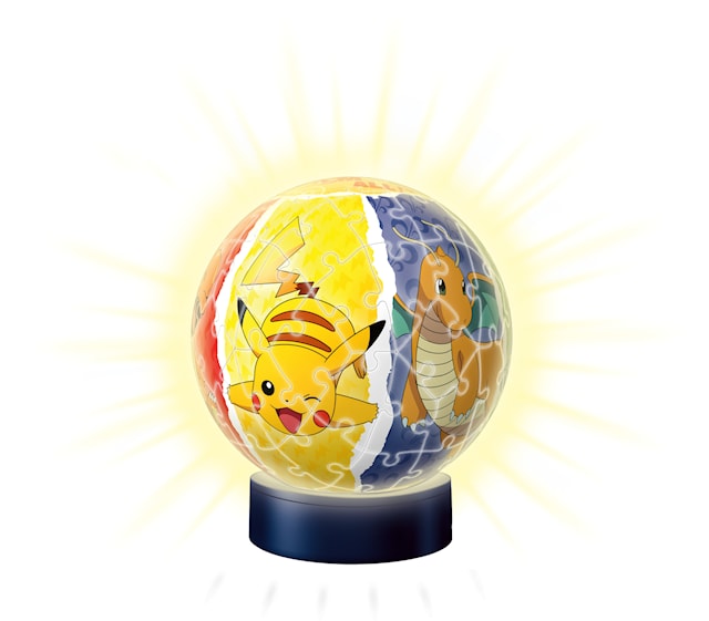 Tuotekuva 2 - Pokémon Night Light 3D Palapeli 72 palaa Ravensburger