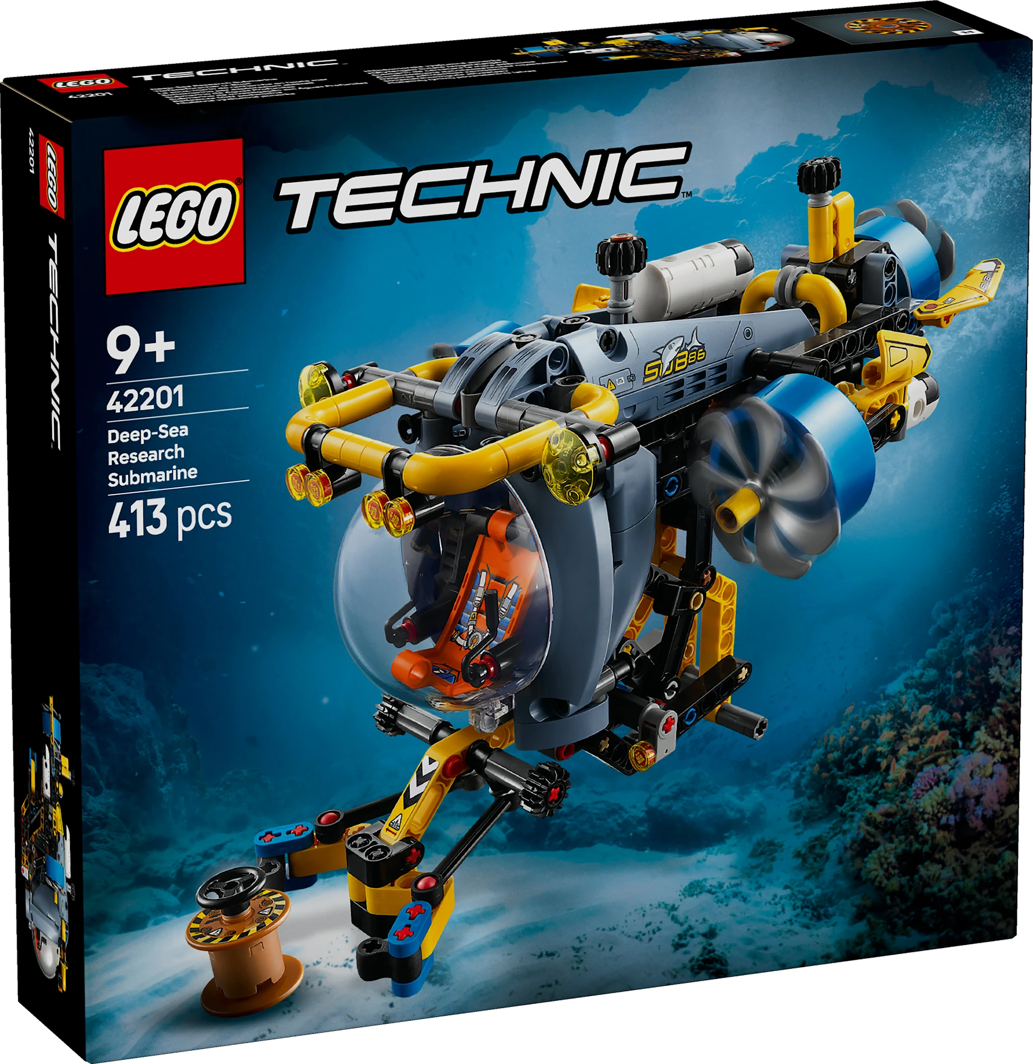 Tuotekuva ille Syvänmeren tutkimussukellusvene LEGO® Technic (42201)