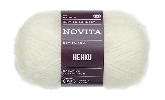 Hehku Garn Mohair Ullmix 50 g frid 0111 Novita