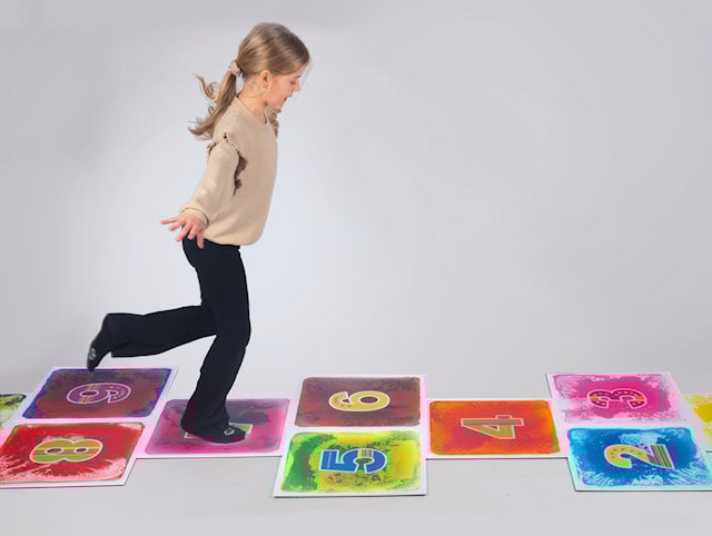 Produktbilde 2 for Sensoriske Gulvplater Paradis 1-10 40x40 cm MyPauze