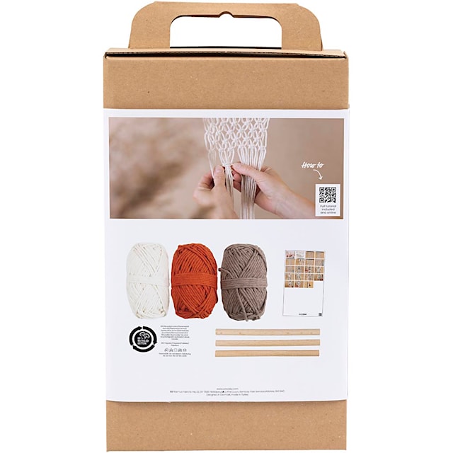 Produktbilde 2 for DIY Kit Makramé , Blomsterhenger, 1 pk.