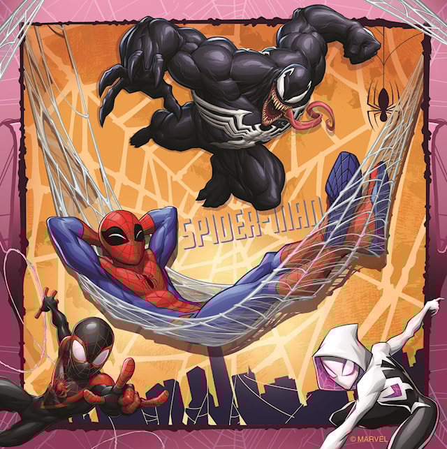 Tuotekuva 5 - Marvel Spider Man 3x49p Ravensburger