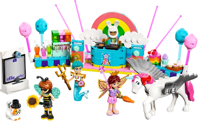 Produktbild 2 för Maskeradfest med enhörning och älva LEGO® Friends (42661)