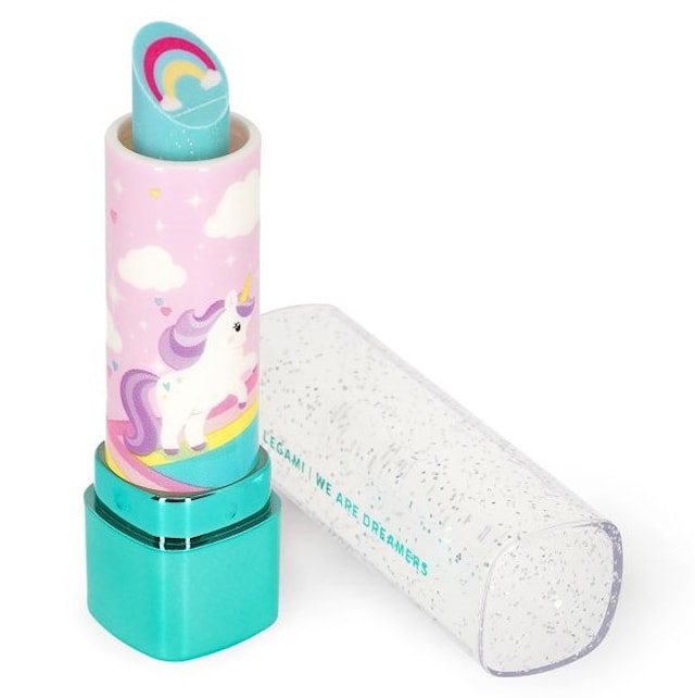 Produktbilde 1 for XOXO Duftende viskelær, Leppestift, Unicorn