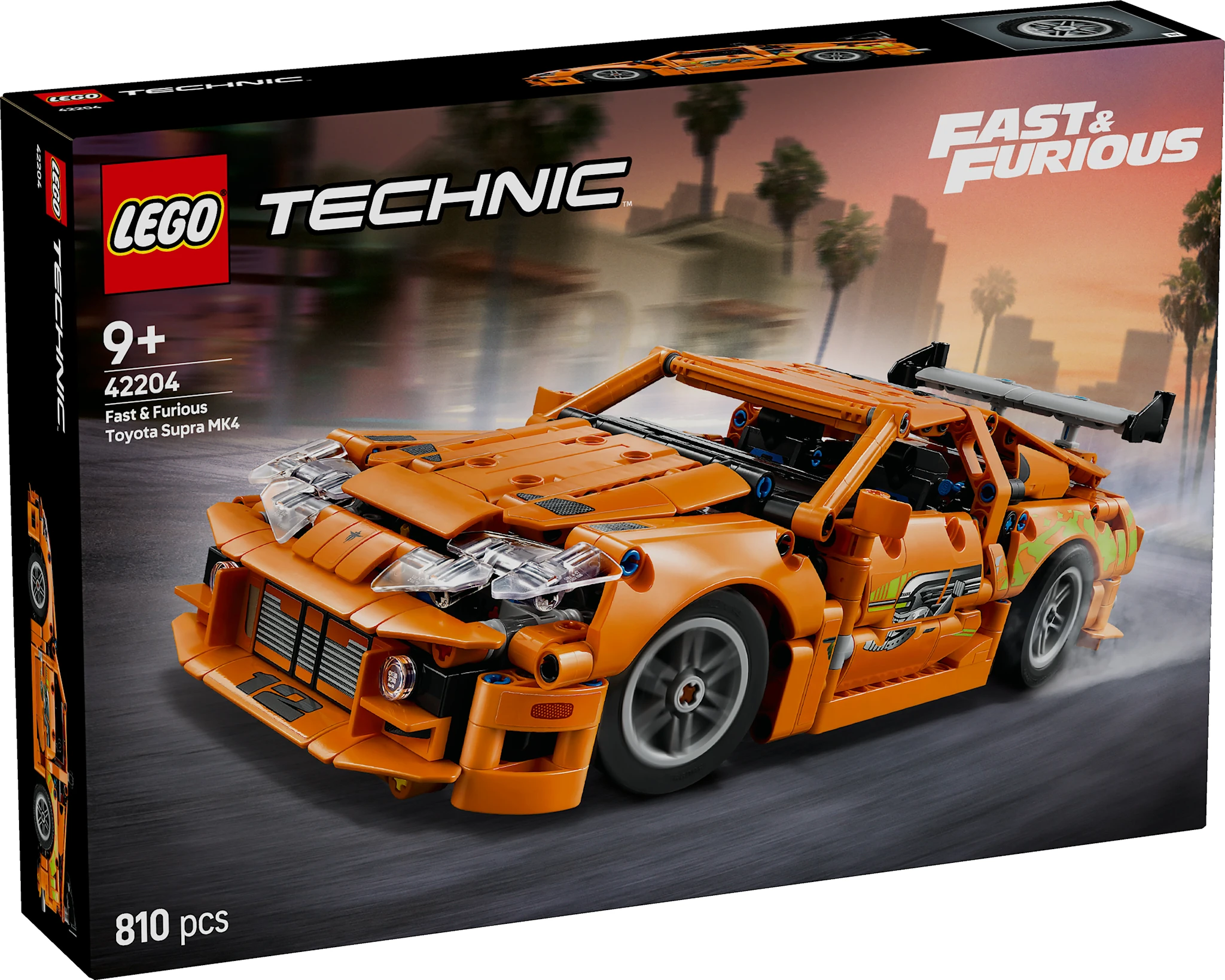 Produktbild för Fast and Furious Toyota Supra MK4 LEGO® Technic (42204)