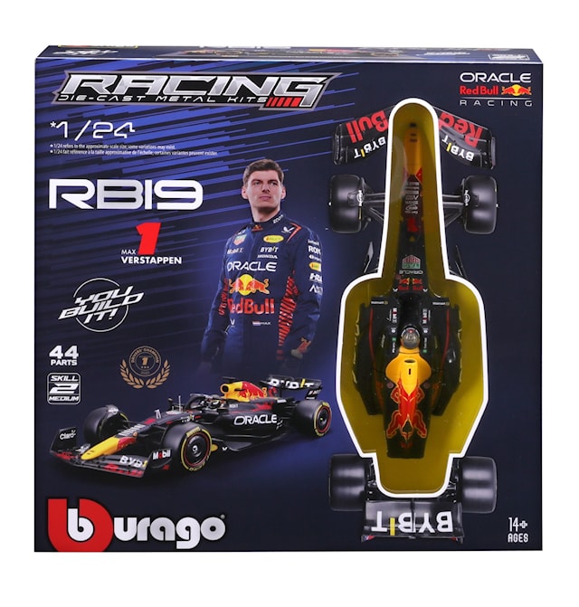 Produktbilde 1 for 1:24 F1 Red Bull Racing RB19 2023 Model Kit Verstappen, Burago