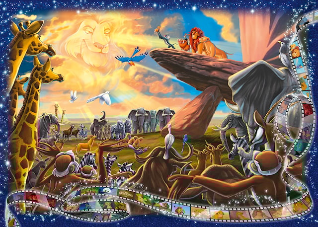 Tuotekuva 2 - The Lion King Palapelit 1000 palaa, Ravensburger